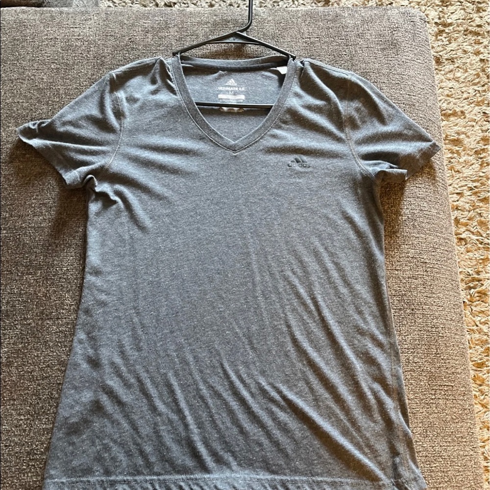 Adidas womens v-neck t-shirt
